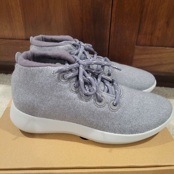NIB ALLBIRDS Women's Wool Runner-up Mizzles SIZE 9 Grey MSRP$145 Water Repellent - Picture 3 of 9